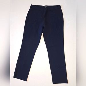 MARIO SERRANI WOMANS NAVY BLUE TROUSER / PANTS SIZE 6